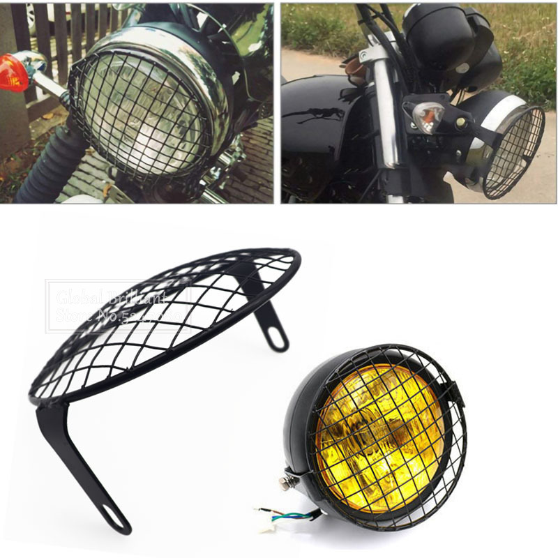 Outdoor Power Xtreme - Evrensel 7 inç Retro tarzı motosiklet