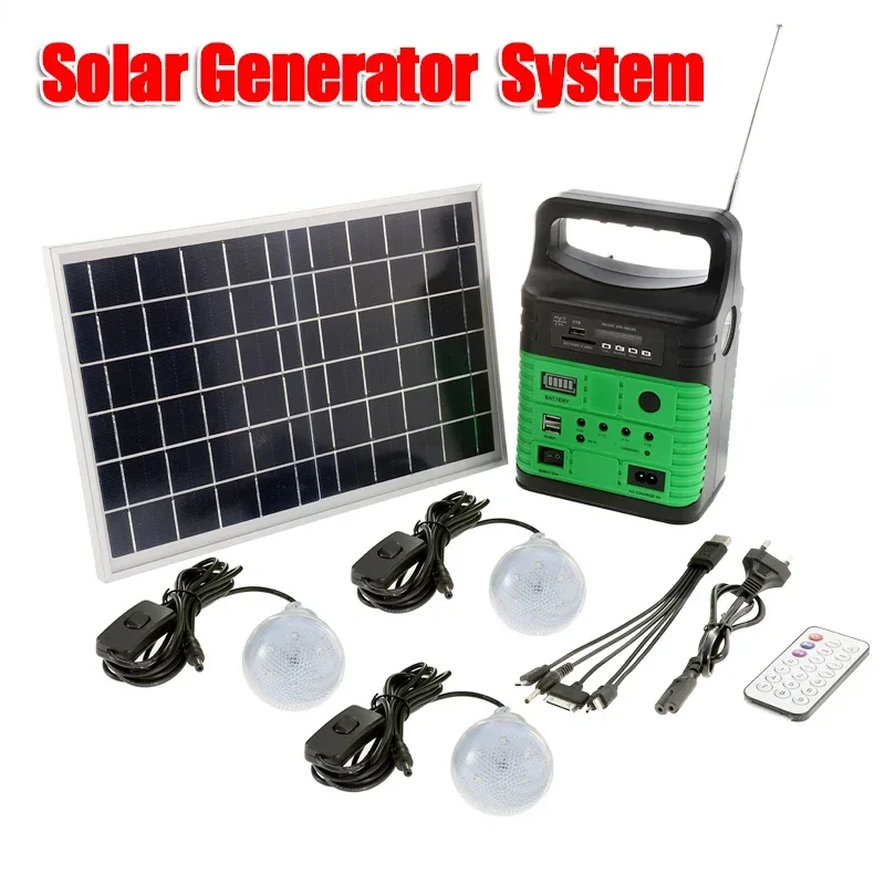 Outdoor Power Distribution Panel - Taşınabilir kamp güneş enerjisi jeneratörü sistemi