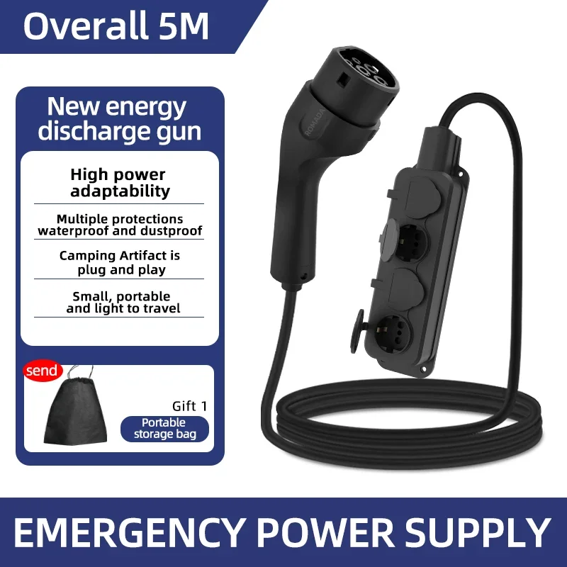 Outdoor Power Vac - Taşınabilir 16A 4KW Elektrikli Araba elektrikli