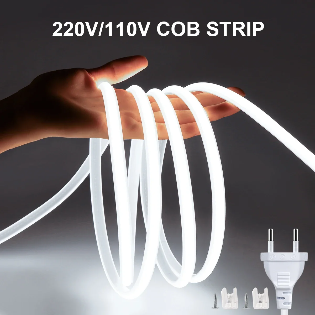Outdoor Power Vac - 1M-35M 220V 110V COB LED Şerit