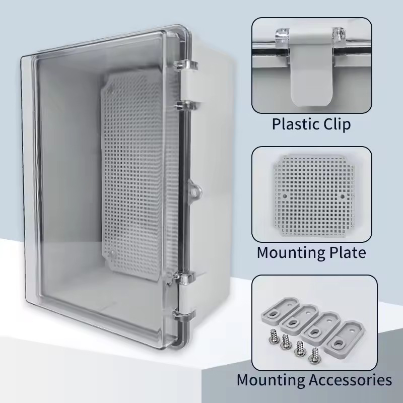 Outdoor Power Distribution Box - IP66 Elektrik Plastik Kutusu ABS Güç