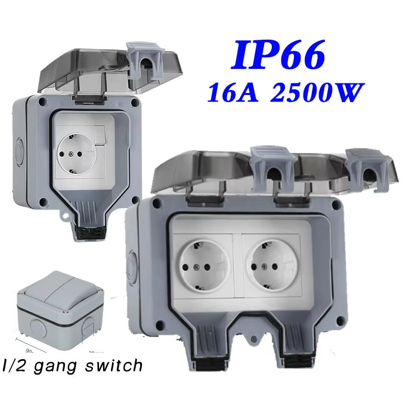 Outdoor Power Distribution Box - AB KR Dış Duvar Su Geçirmez