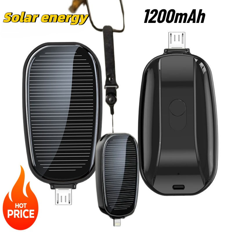 Outdoor Power Distribution Panel - 1200mAh güneş enerjili Mini güç bankası