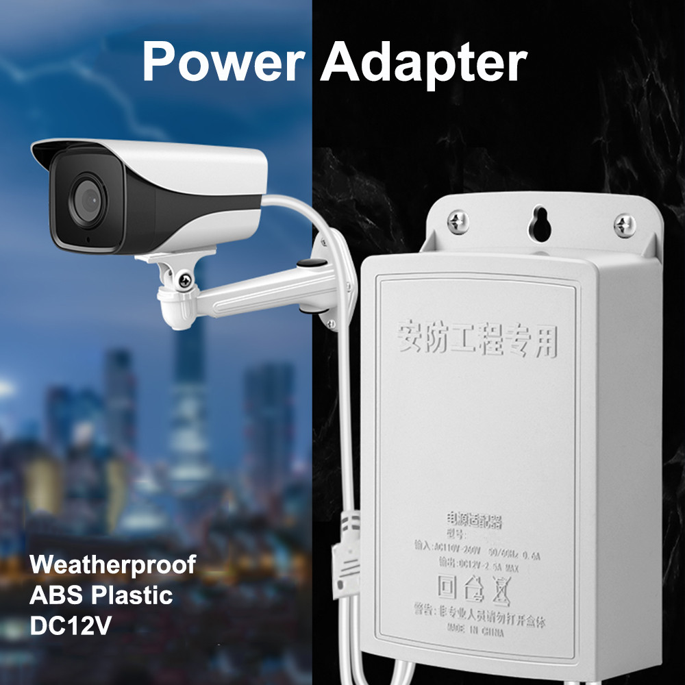 Outdoor Power Adapter - DC 12 V 2.5A Açık Su