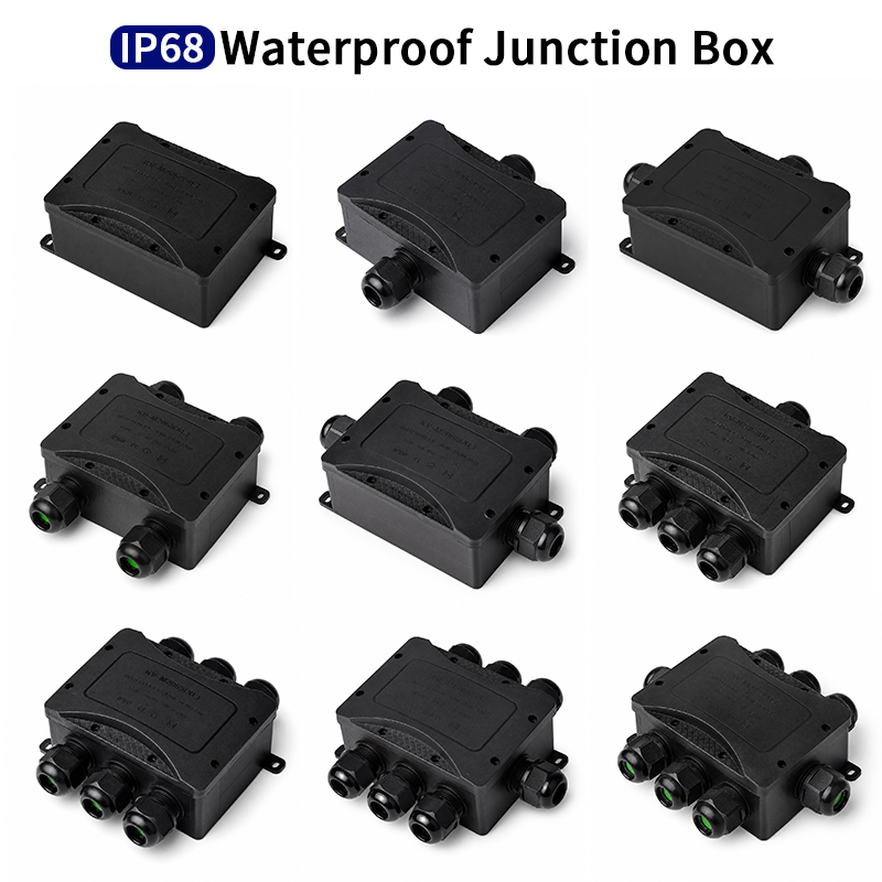 Outdoor Power Distribution Box - IP68 Su Geçirmez Bağlantı Kutusu 2-8