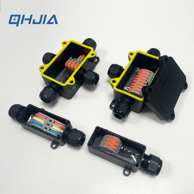 Outdoor Power Distribution Box - IP68 Su Geçirmez Bağlantı Kutusu PA66