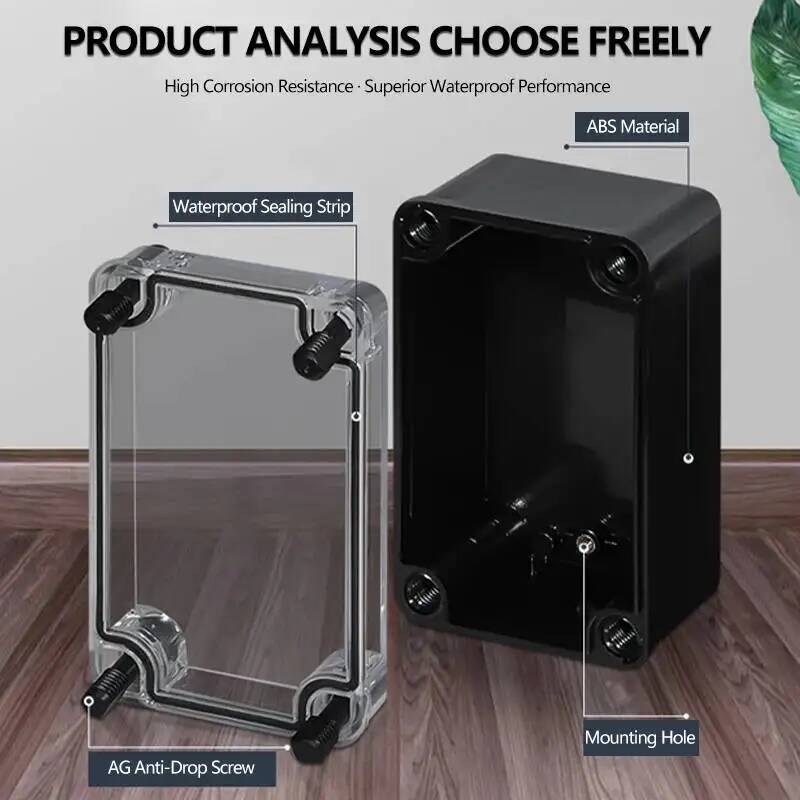2 adet şeffaf kapak su geçirme - Outdoor Power Distribution Box incelemesi ve fiyatı