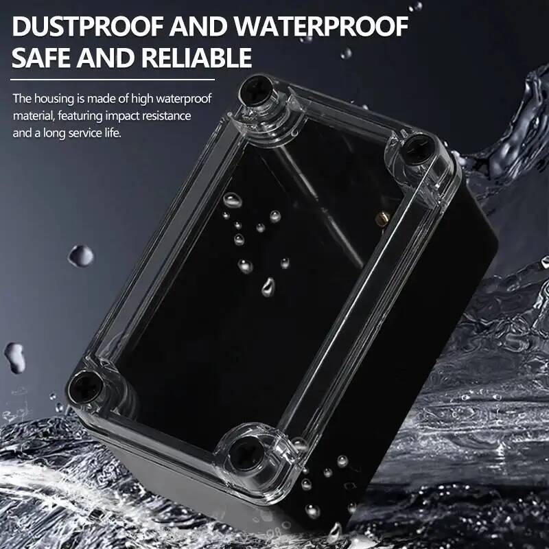 2 adet şeffaf kapak su geçirme - Outdoor Power Distribution Box incelemesi ve fiyatı