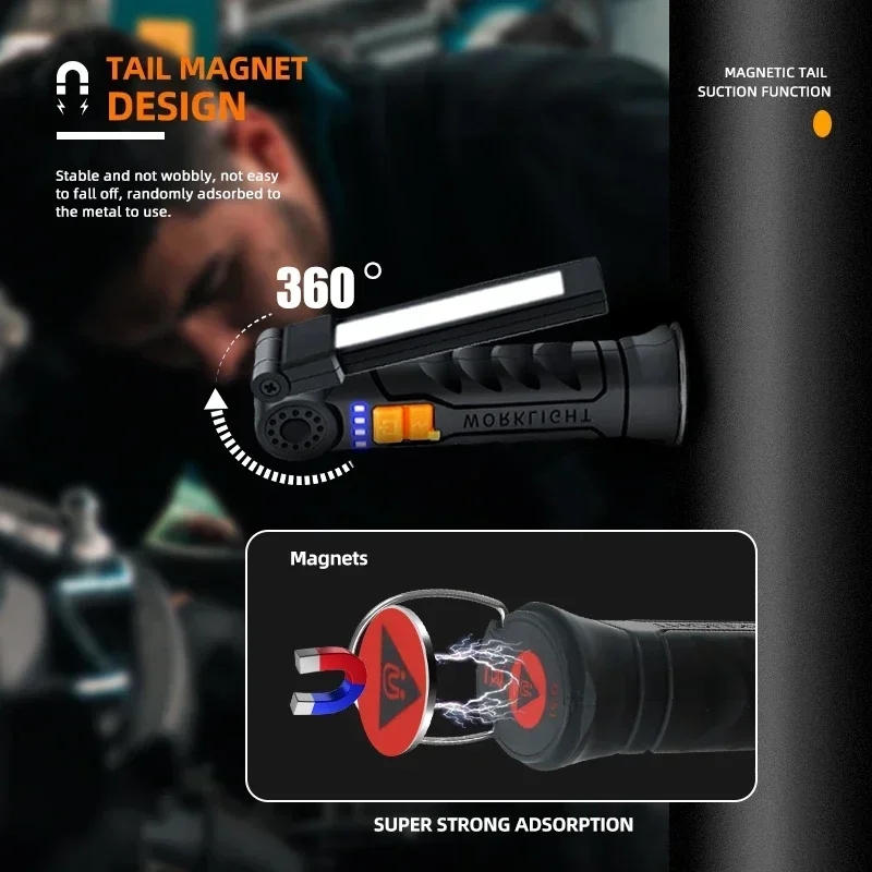 Taşınabilir COB LED El Feneri  - Outdoor Usb Power Bank incelemesi ve fiyatı