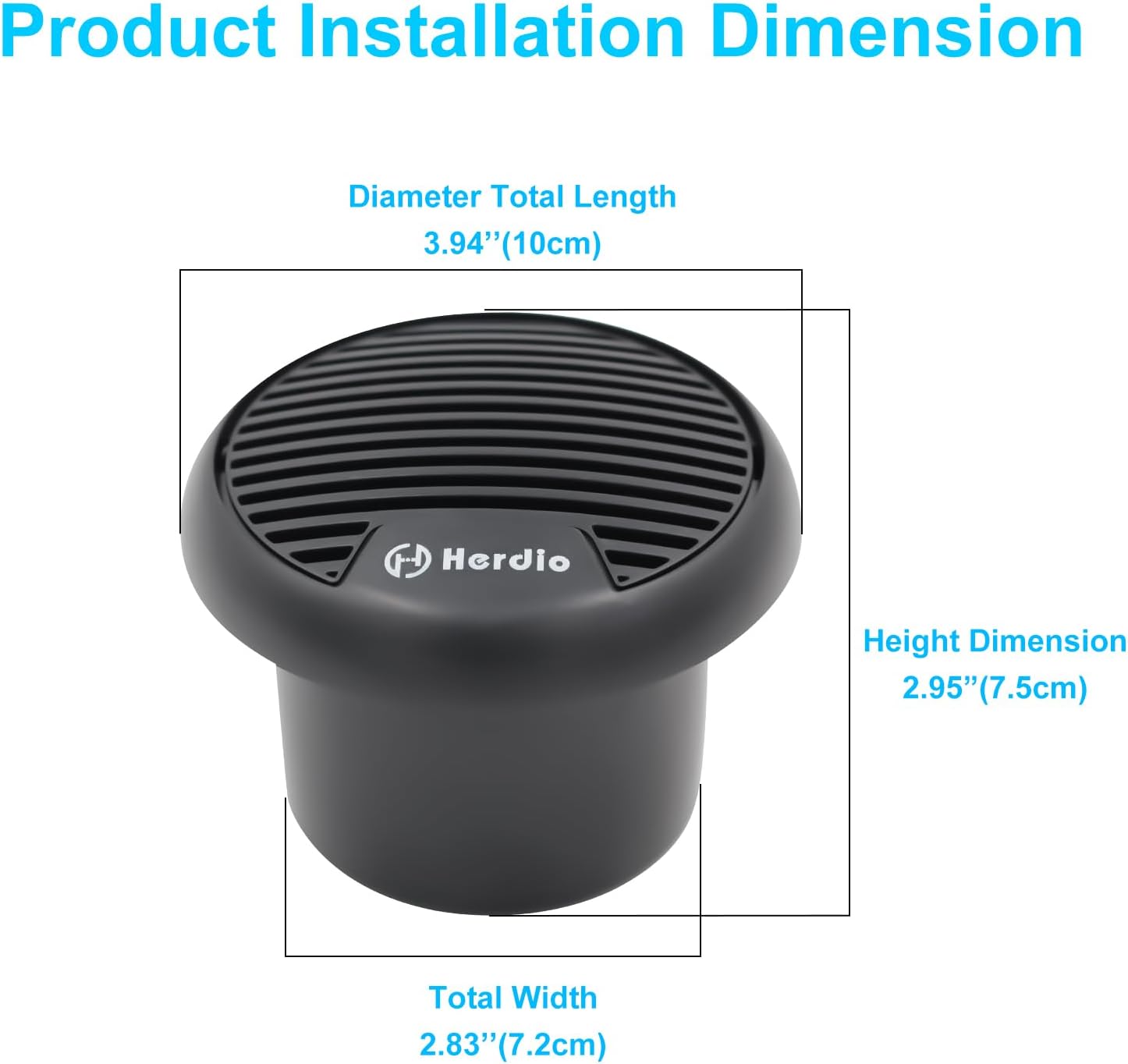 Herdio 2 ADET 3 ''Bluetooth De - Outdoor Power For Hot Tub incelemesi ve fiyatı