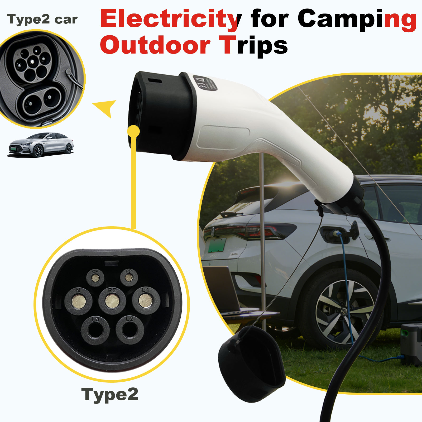 Tip2 V2L Deşarj Adaptörü 16A B - Outdoor Power Adapter incelemesi ve fiyatı