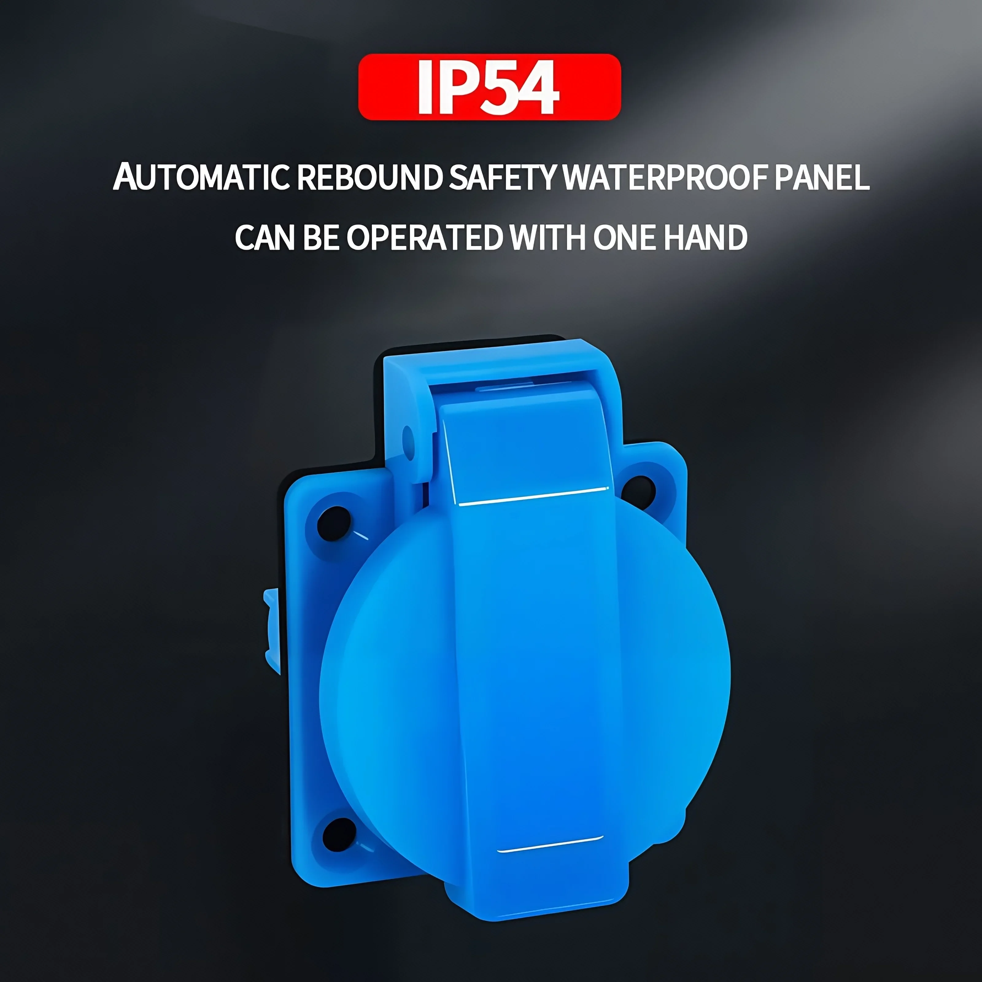 IP54 16A Su Geçirmez Endüstriy - Outdoor Power Distribution Panel incelemesi ve fiyatı