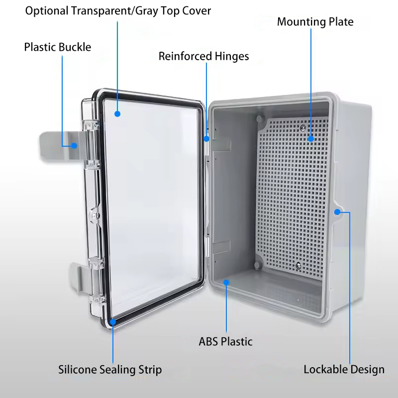 IP66 Su Geçirmez Gri/Şeffaf Ka - Outdoor Power Distribution Box incelemesi ve fiyatı