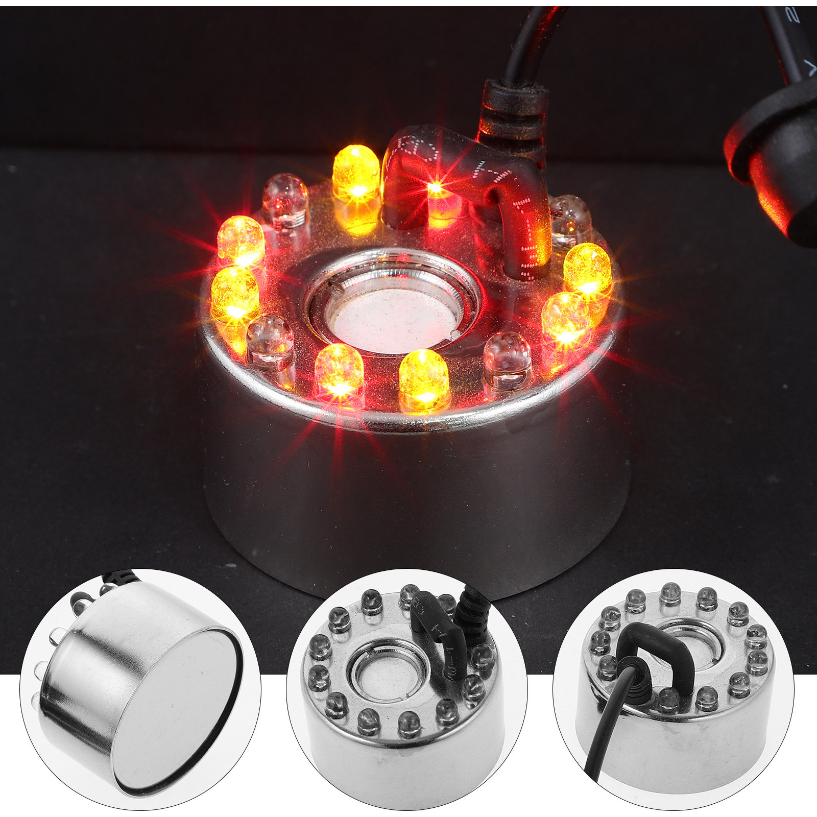 12 Renkli LED 16Mm Ultrasonik  - Outdoor Power Adapter incelemesi ve fiyatı