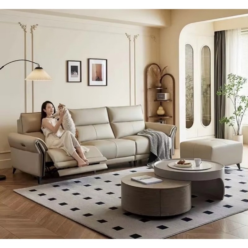 İtalyan Minimalist Krem Rengi  - Outdoor Power Recliner incelemesi ve fiyatı