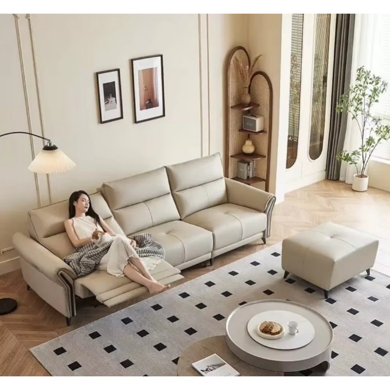 İtalyan Minimalist Krem Rengi  - Outdoor Power Recliner incelemesi ve fiyatı