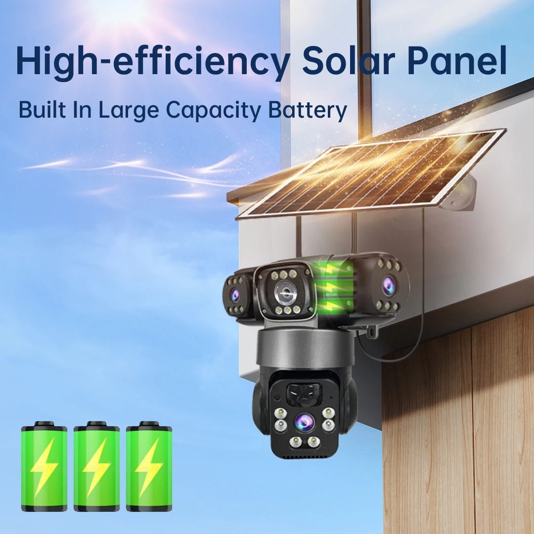 15MP V380 Pro Solar Kamera Dış - Outdoor Power Distribution Panel incelemesi ve fiyatı