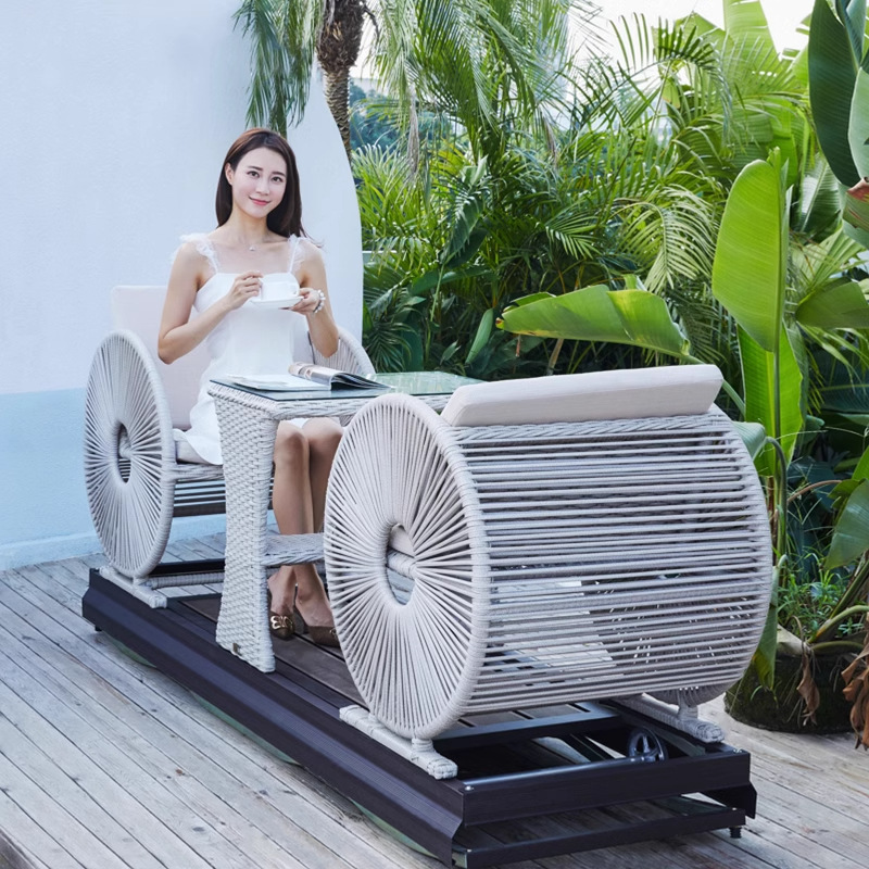 Modern Su Geçirmez Çift Tekerl - Outdoor Power Recliner incelemesi ve fiyatı