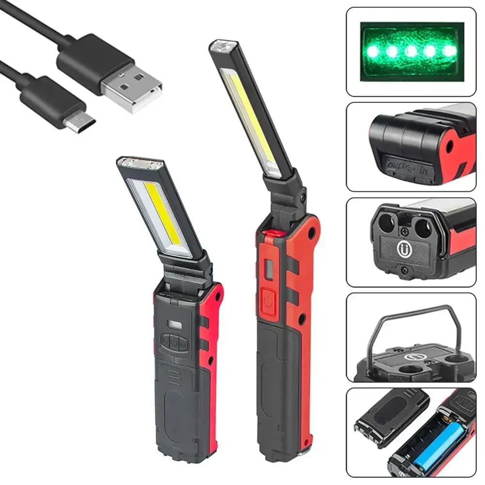 Kısılabilir COB LED Çalışma Iş - Outdoor Usb Power Bank incelemesi ve fiyatı